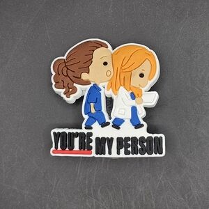 (5/$15) Greys Anatomy Croc Charm